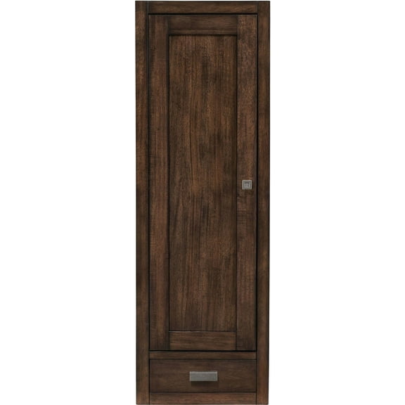 James Martin Vanities E444-H12l Addison 45" Wood Free Standing Bathroom Linen Tower - Mid