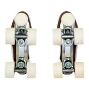Chicago Ladies Deluxe Quad Roller Skates White Classic Rink Skate, Size 9