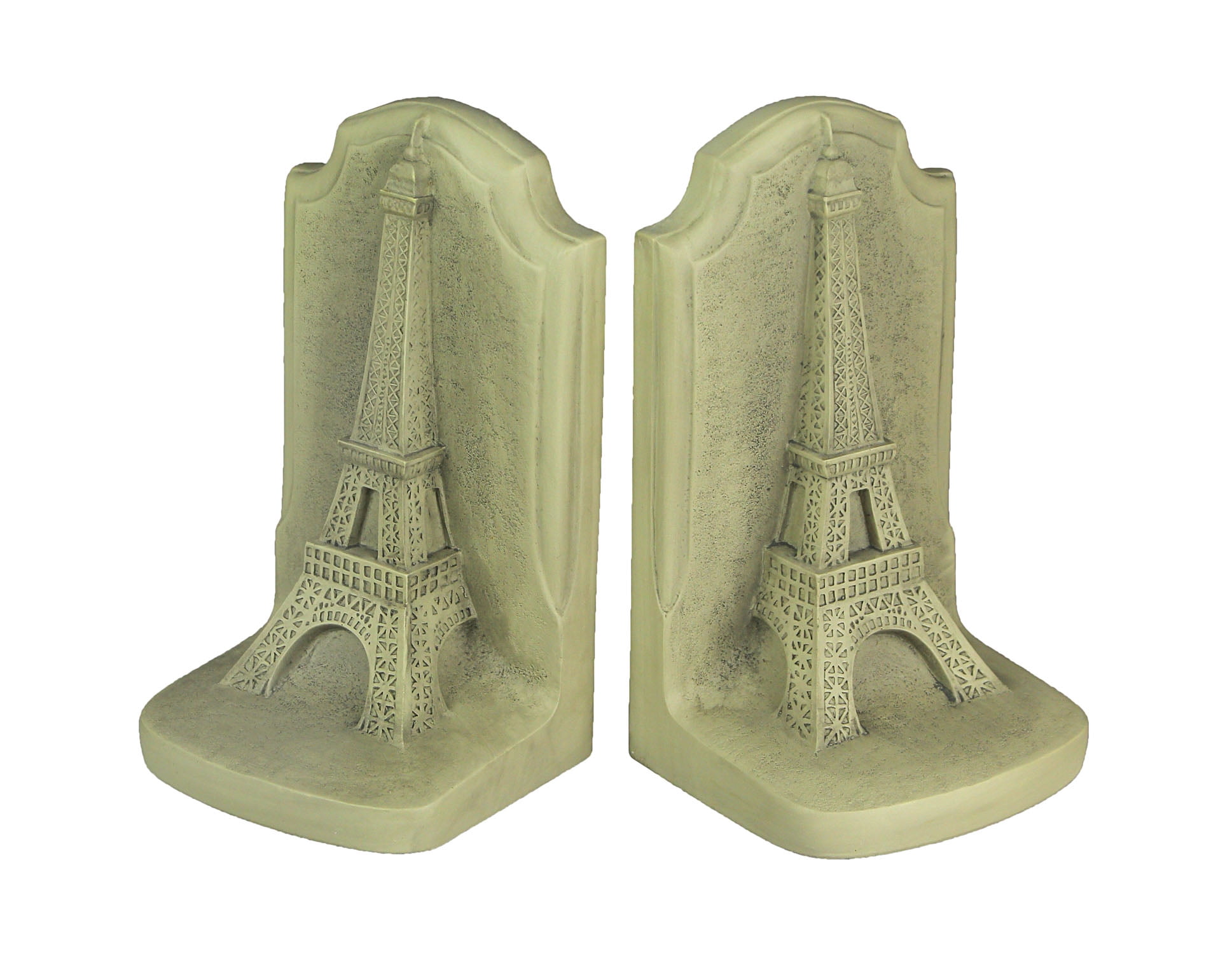 Zeckos Historical Wonders Collection Eiffel Tower Bookends Art