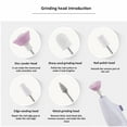 thumbnail image 3 of Nail Art Drill KIT Electric FILE Buffer Bits Acrylic Portable Salon Machine Set, 3 of 13