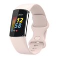 thumbnail image 2 of Replacement Watch Strap For Fitbit Charge 5 Activity Tracker Silicone Wristband Sport Wrist Strap Adjustable Watch Band, 2 of 5