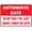 Warning Sign 5, variant on Do Not Operate Without Guards Warning Sign 8"x12" - Security Safety Metal Sign, Vintage Caution Poster Wall Decor for Business Office Home Street Road