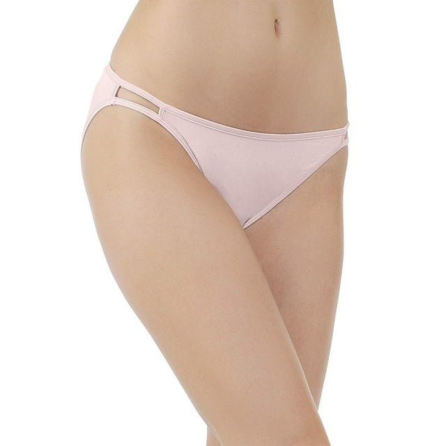 Vanity Fair Culotte String Bikini Brillance Corporelle Illumination pour Femmes, 6, NH Quartz