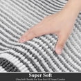 thumbnail image 2 of Ileading Chenille Bathroom Rugs Sets 4 Piece, Super Absorbent Non Slip Washable Bath Mat and U-Shaped Contour Toilet Rug Set for Tub Shower Floor Carpet, 2 of 10