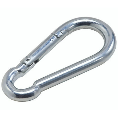 

2pk National Hardware DLCA-8501 National Hardware N350-510 Interlocking Safety Spring Snap Zinc Plated Steel 1/4 By 2 Inch