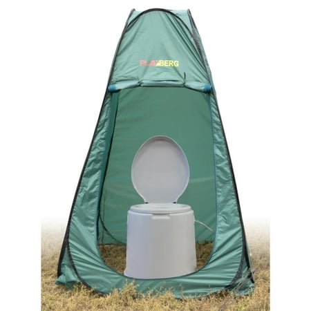 Portable Travel Toilet For Camping and Hiking with Toilet/Dressing Pop Up