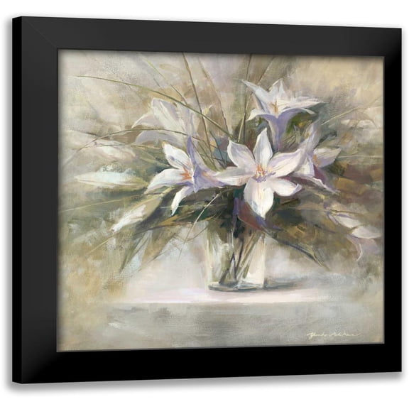 Ichikawa, Yumiko 12x12 Black Modern Framed Museum Art Print Titled - Afternoon II