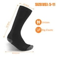 thumbnail image 4 of Liwarace Heated Socks Rechargeable 4000mAh Battery Foot Warm Winter Hunting, 3.7V, 4 of 26
