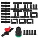 thumbnail image 2 of Tee de riego, 34 piezas/juego Kit de riego por goteo Accesorio de riego por goteo Adaptador de riego Funcionamiento suave, 2 of 12