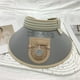 thumbnail image 4 of Sombrero para el sol con ventilador recargable USB | Gorra de verano transpirable de ala ancha | Sombrero de enfriamiento ajustable con ventilador silencioso de 3 velocidades | Poliéster | Deportes, 4 of 6