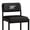 26''-Black-Faux Leather, variant on MultiHaven 26" Counter Height Bar Stools Set of 2,Modern Upholstered Stool with Thick Back & Seat for Kitchen Island,Bar,Cafe - Dark Brown PU