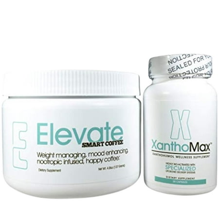 D.O.S.E. Elevate Smart Coffee and XanthoMax by Elevacity