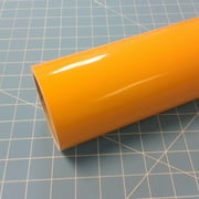 Golden Yellow 12" x 10 Ft Roll of Glossy Oracal 651 Vinyl for Craft Cutters and Vinyl Sign Cutters