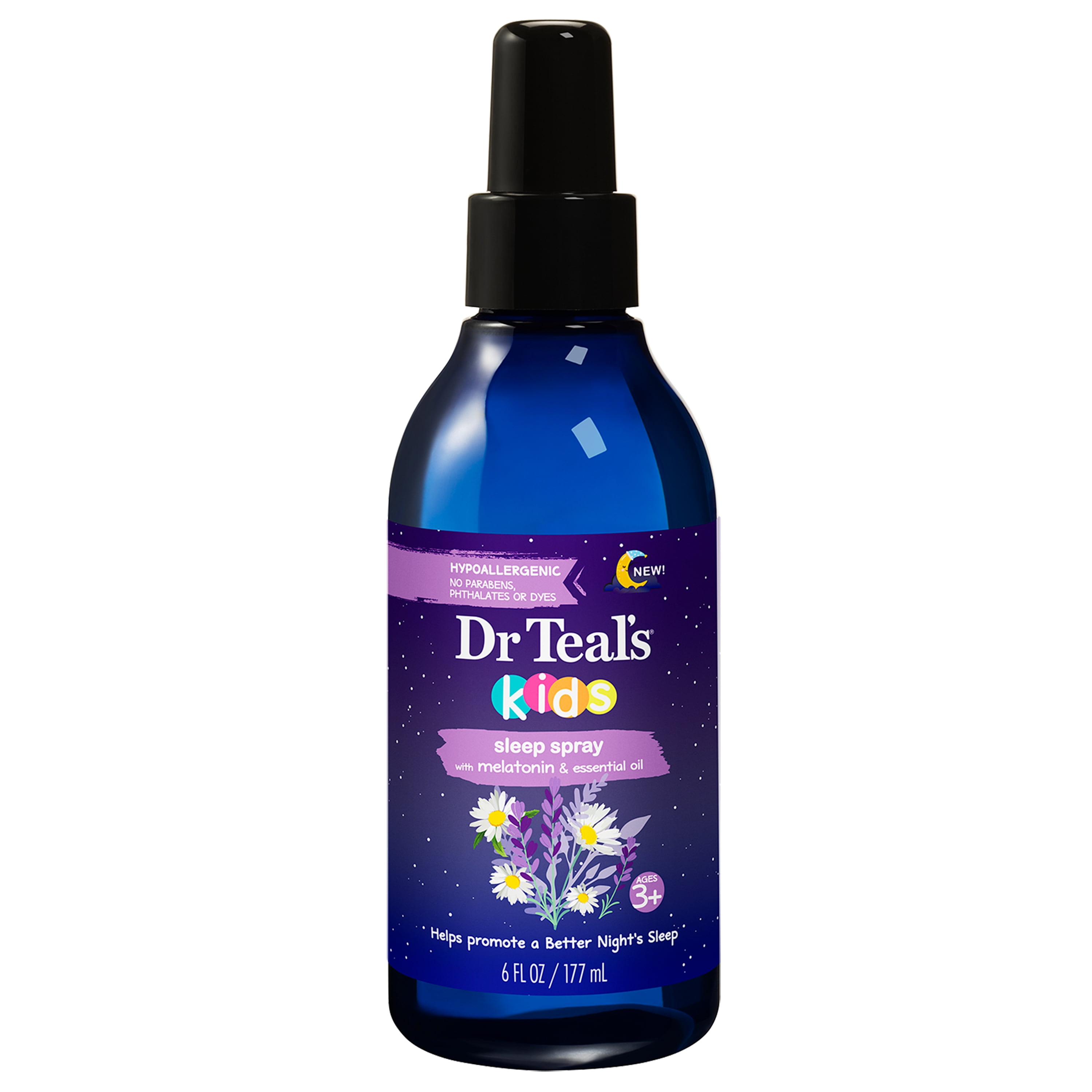 Dr Teal's Kids Hypoallergenic Sleep Spray with Melatonin, 6  fl oz