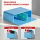 thumbnail image 5 of Pack of 5 Magnetic Dry Erase Marker Holder, Pen Pencil Holder Storage Organizer for Whiteboard, Refrigerator and Other Magnetic Surfaces, 5 of 5
