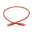 thumbnail image 2 of Tripp Lite Cat6 Cat5e Gigabit Molded Patch Cable RJ45 M/M 550MHz Red 2ft (n200-002-rd), 2 of 5