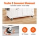 thumbnail image 3 of Carrito con isla de cocina VEVOR con tapa de madera maciza, 90 cm, blanco, 3 of 9