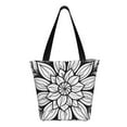 thumbnail image 3 of Fotbe Mandala Floral Line Art Pattern Beach Tote,Shoulder Handbag,Spacious Tote Bag,Lightweight Travel Bag,Versatile Shopping Bag, 3 of 9