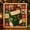 C, variant on Christmas Hanging Wall Decor No-Sew Fabric Craft Kit, 1 Pack 7.87 by 7.87 Inch DIY Craft Set for Holiday Home Display, bldnkj