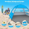 thumbnail image 4 of Beach Tent  Shelter for 3-10 Person, UPF 50+   Canopy, Lightweight and Easy Setup Cabana, Portable Beach Shade, 4 of 6