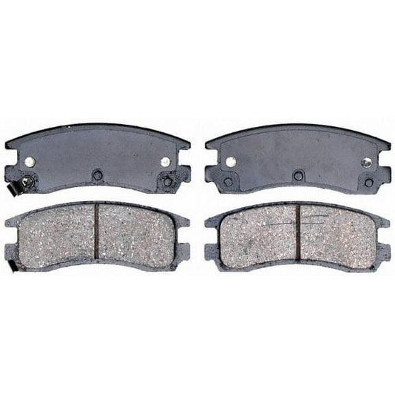 R/M Brakes SGD698C Brake Pad Fits select: 2000-2010 CHEVROLET IMPALA, 1997-2005 BUICK CENTURY
