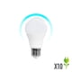 thumbnail image 1 of Pack 10 Pzas Foco Ahorrador Icon Eco Led 9w Luz Blanca A60, 1 of 8