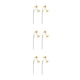 thumbnail image 2 of Flores artificiales decorativas Toystoory 2 piezas Naranja, 2 of 6