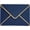 blue, variant on 50 Pack Size A7 Envelopes, Luxury Invitation Envelopes 5.31 x 7.28 Inch V-Flap Envelopes Quick Seal with Gold Border for 5x7 Cards, Invitations, Weddings, Photos, Graduation