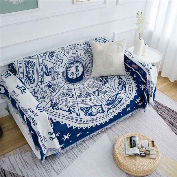 Manta de jacquard universal para las cuatro estaciones, sofá, toalla, mantel para mesa de café, cojín para sofá, manta para acampar, funda de toalla