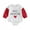 White, variant on Bagilaanoe Newborn Baby Girl Boy Valentine's Day Romper Sweatshirt Long Sleeve Bodysuits Letter Print Pullover 3M 6M 12M 18M Infant Casual Tee Tops