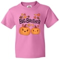 thumbnail image 3 of Inktastic Big Brother Pumpkins with Fall Leaves Youth T-Shirt, 3 of 5