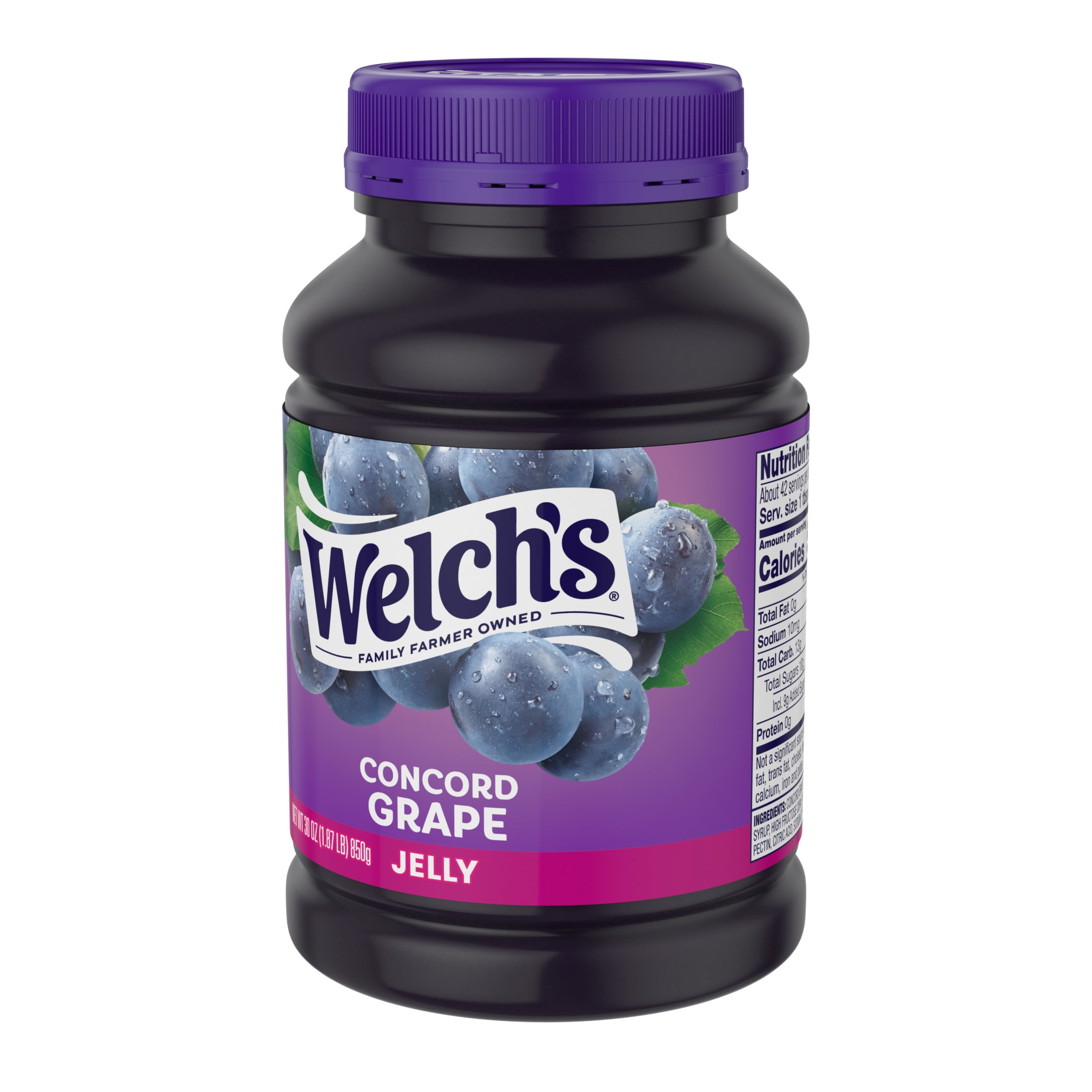 Welch's Concord Grape Jelly, 30 oz Jar