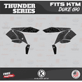 thumbnail image 4 of Kalair GFX Graphics Kit for Ktm 690 DUKE (2012-2020) Thunder Series, 4 of 5
