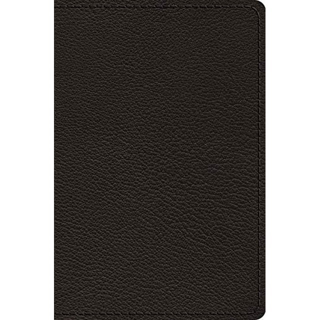 ESV, Preaching Bible, Verse-by-Verse Edition (Black Goatskin)