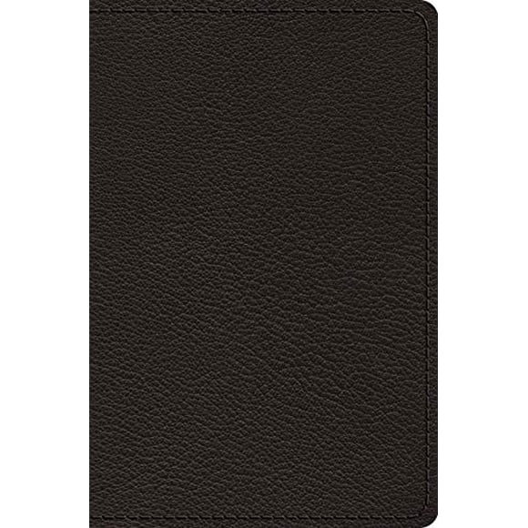 ESV, Preaching Bible, Verse-by-Verse Edition (Black Goatskin)
