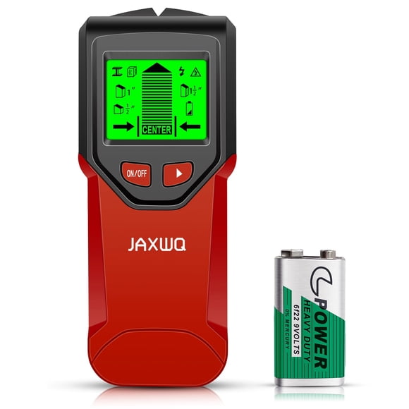 Escáner de pared Stud Finder JAXWQ 5 en 1 con chip de microprocesador