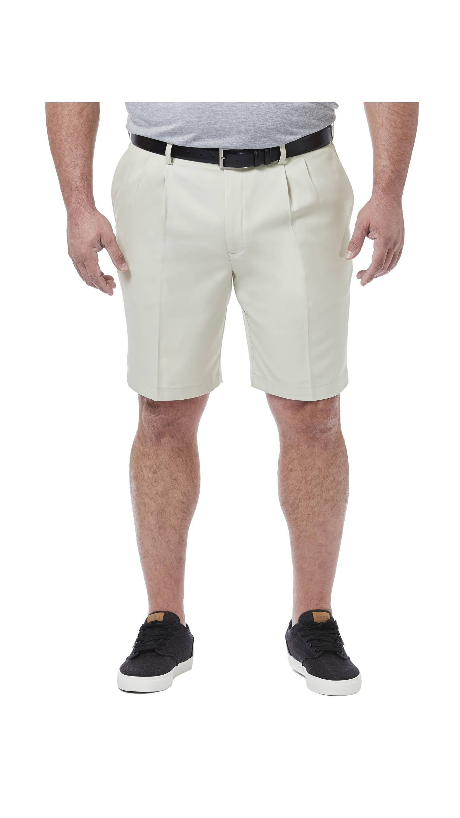 Men's Big & Tall Cool 18® Pro Pleat Front Shorts Regular Fit HS90439