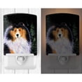 thumbnail image 2 of Starry Night Collie Ceramic Night Light, 2 of 2