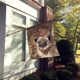 thumbnail image 2 of Carolines Treasures CK6352CHF Pug 2 Country Dog Flag Canvas House Size  Large multicolor, 2 of 4
