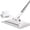 (43.3in) Face Towel Mop + Upgraded Squeegee Strip + Mop Clip + Absorbent Microfiber Cloths (x2), variant on Hands-Free Multi-Purpose Flat Mop, Clip Mops for Floor Cleaning, Dry and Wet Use, 360° Rotating Mops Head, for Floor, Wall, Bathroom