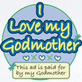 thumbnail image 2 of CafePress - Ad Paid By Godmother Infant Bodysuit - Baby Light Bodysuit, Size Newborn - 24 Months, 2 of 4