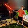 thumbnail image 4 of Space Sword with Active LED Lights and Action Sounds for Costume Roleplay, Suitable for Kids Ages 5+, 4 of 9