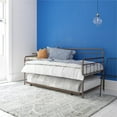 thumbnail image 5 of DHP Winston  Metal Daybed and Trundle Twin Size Sofa Bed Frame in Bronze, 5 of 12