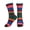 1 Black, variant on Unisex Colorful Mexican Blanket Stripes Novelty Ankle Socks Colorful ComfortSoft Lightweight Sports Athletic Socks