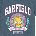 thumbnail image 3 of Garfield - Collegiate - Toddler And Youth Short Sleeve Graphic T-Shirt, 3 of 5