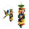 thumbnail image 3 of Juguete Del Pájaro, Garra de Molienda, Sumistros para Pájaros, Juguete, Cuerda Colorida, Cuerda para Masticar, Pájaro, Diversión, Resistente a Colco Juguetes para masticar loros, 3 of 8