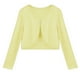 thumbnail image 5 of Cowsor Girls Long Sleeve Bolero Cardigan Kids Button Closure Knitted Shrug Cropped Sweaters Tops, 5 of 7