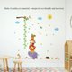 thumbnail image 5 of Hermosa calcomanía de pared de dibujos animados para habitación de niños, pegatina de fondo para jardín de infantes, decoración del hogar, 5 of 8