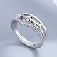 thumbnail image 3 of Anillo De Ansiedad Ajustable Giratorias De Ley Unisex Zefei Wu 9024735049616, 3 of 5