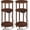 Mocha, variant on Small Round Side Table with Charging Station, 3-Tier Bamboo End Table, Compact Sofa Bedside Table for Small Spaces, Easy Assembly, for Living Room, Bedroom, Apartment, Natural Finish